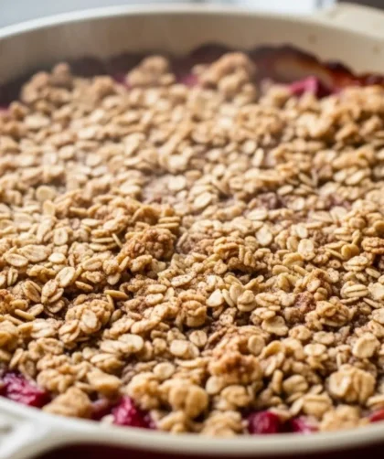 Pioneer Woman Rhubarb Crisp