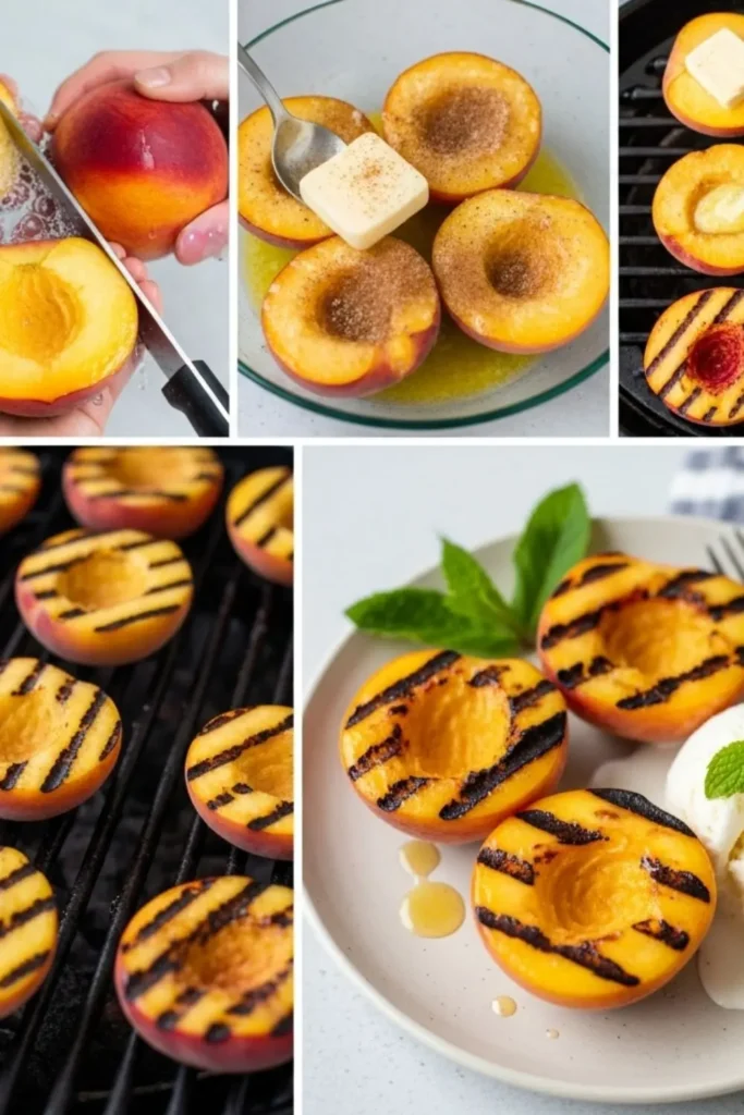 Pioneer Woman Grilled Peaches
