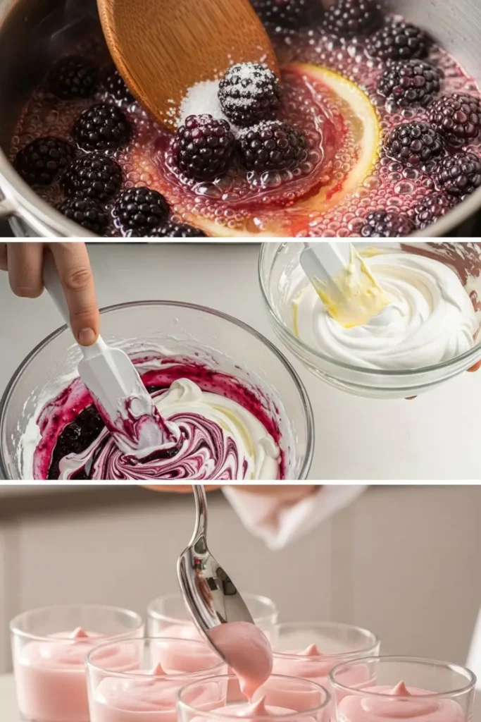 Mary Berry Wild Bramble Mousse