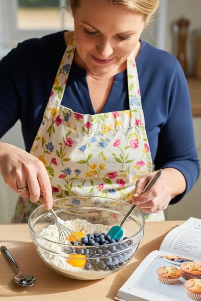 Mary Berry's Blueberry Muffins
