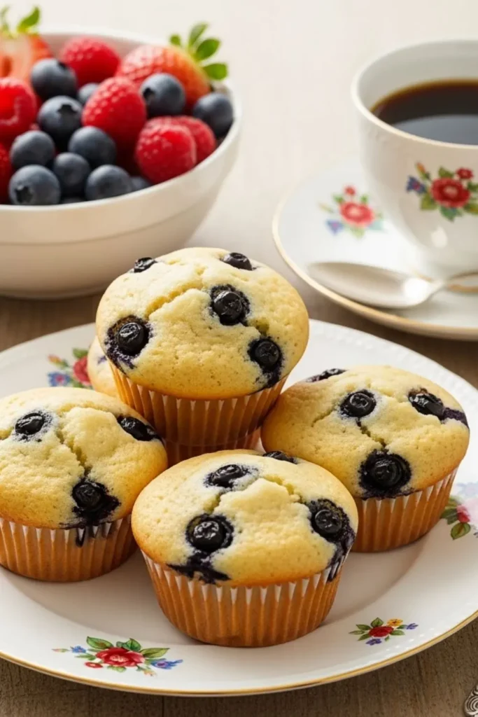Mary Berry's Blueberry Muffins