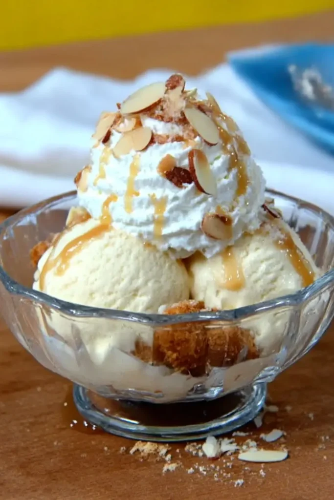 Amaretti Ice Cream Dessert Recipe