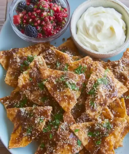 Dessert Nachos Recipe