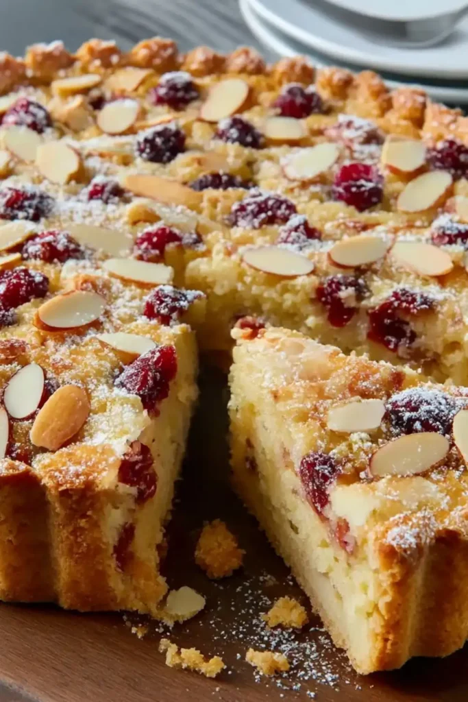 Easy Cranberry Frangipane Tart Recipe