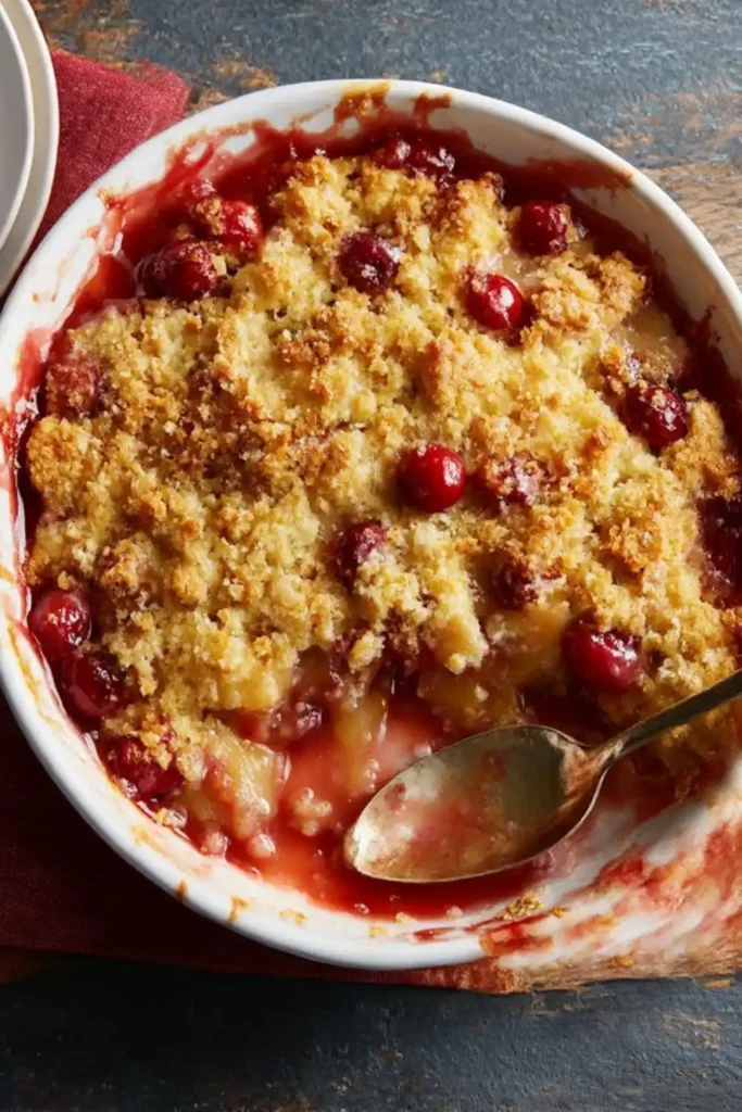 Easy Cranberry and Apple Cake Recipe