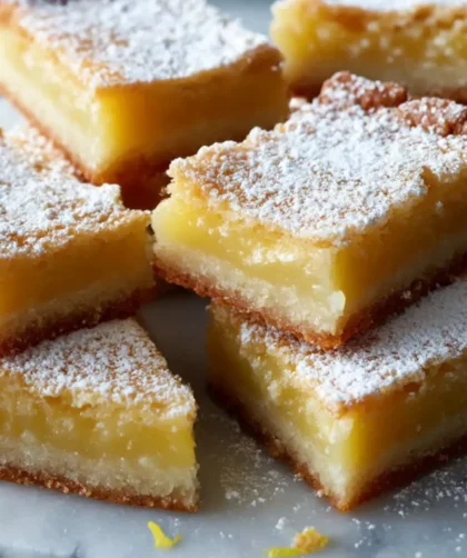 Lemon Bars Recipe