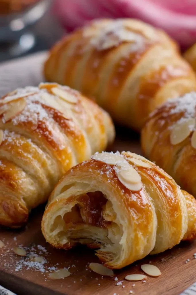 Milk Chocolate and Almond Croissants Recipe