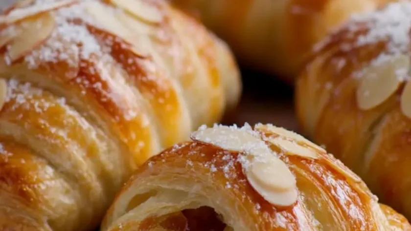 Milk Chocolate and Almond Croissants Recipe