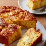 My Sister Maria's Easy Apple Cake and Ice Cream Recipe