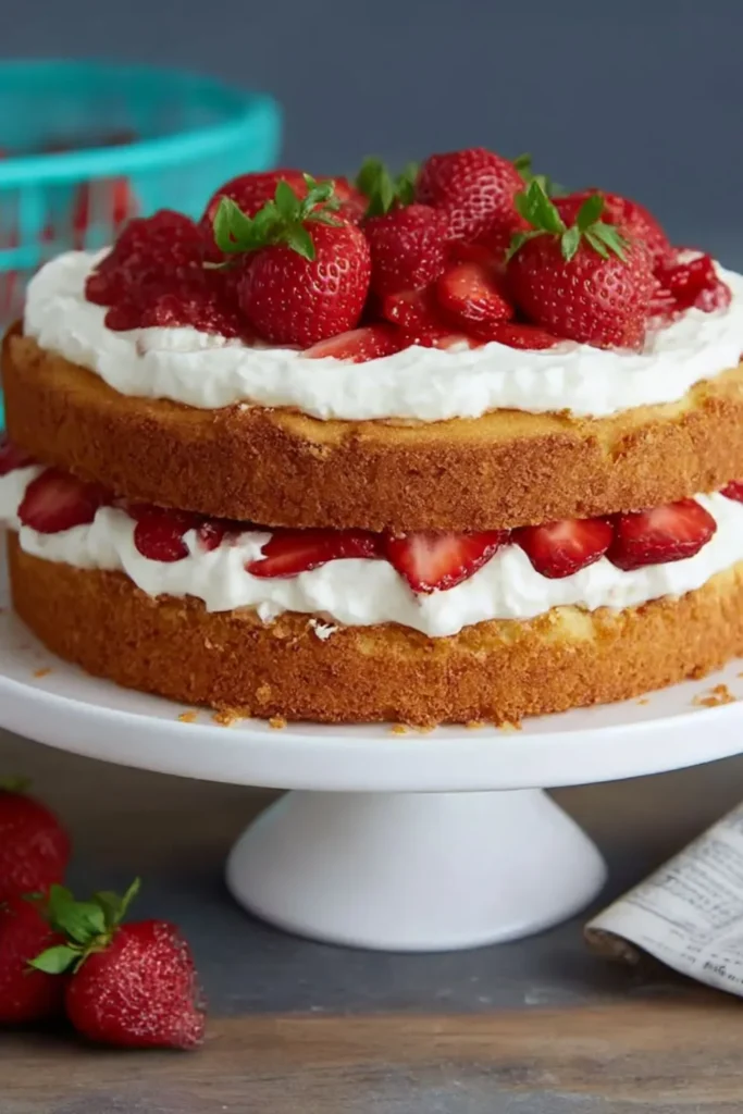 Strawberry Country Cake Recipe