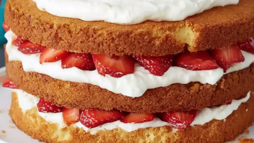 Strawberry Country Cake Recipe