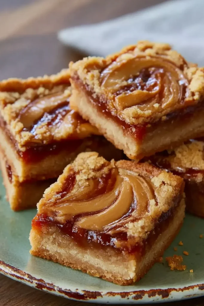 Sunny's Easy PB&J Swirl Bars Recipe