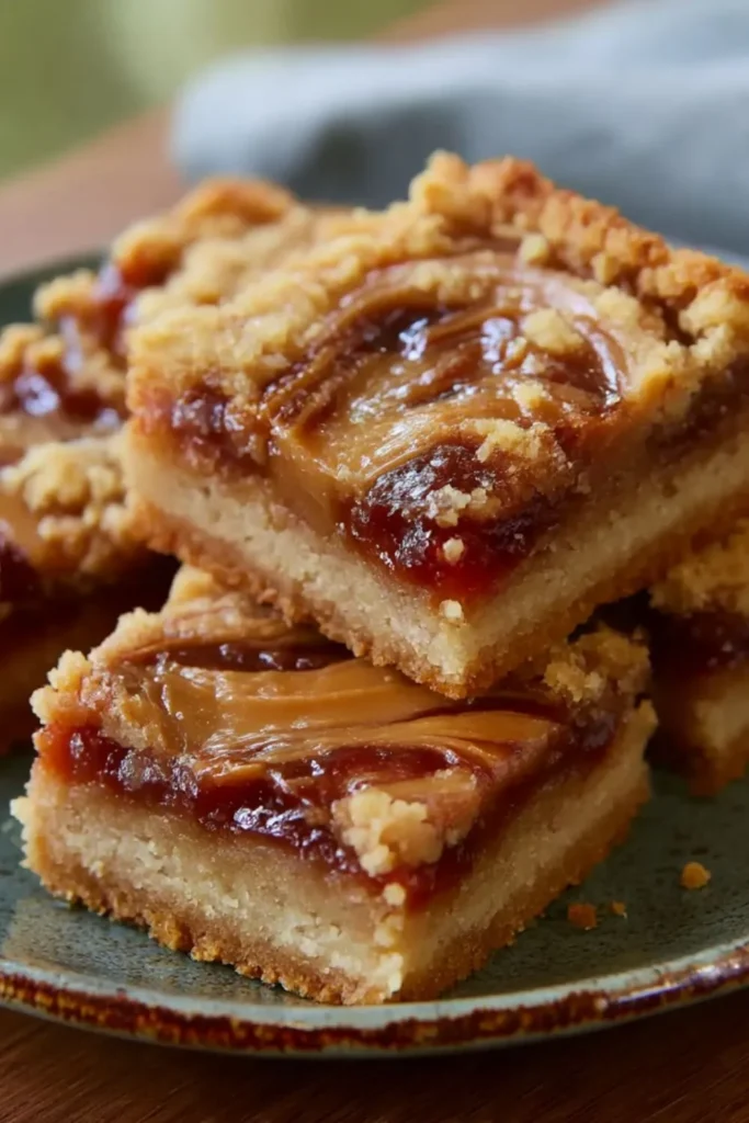Sunny's Easy PB&J Swirl Bars Recipe