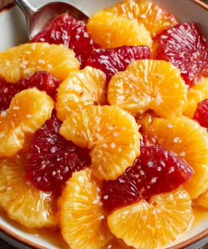 Triple Orange Dessert Soup Recipe