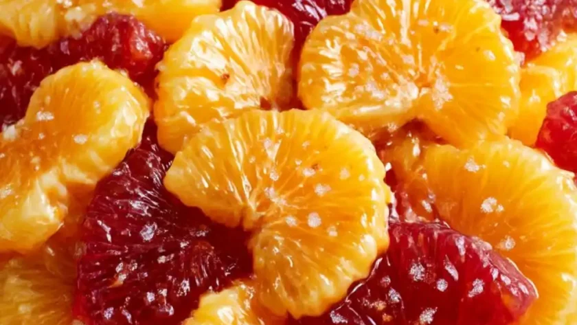 Triple Orange Dessert Soup Recipe