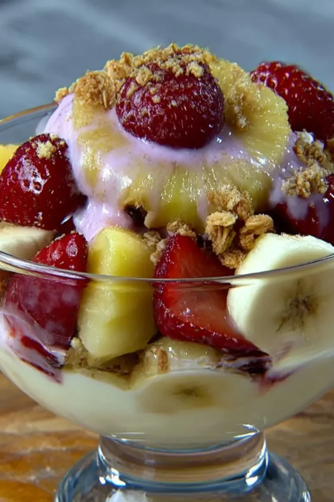 Yogurt and Fruit Dessert Cup Recipe