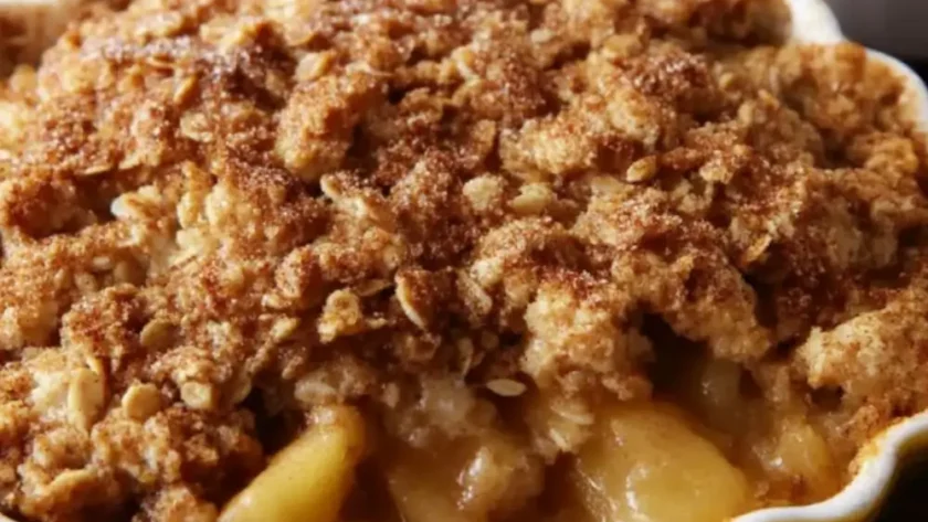 Apple and Pear Crisp Recipe