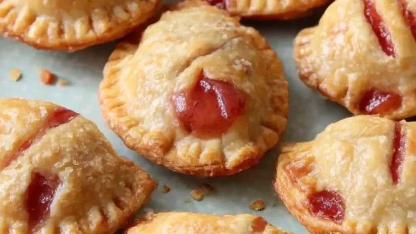 Baby Strawberry and Honey Pies Recipe