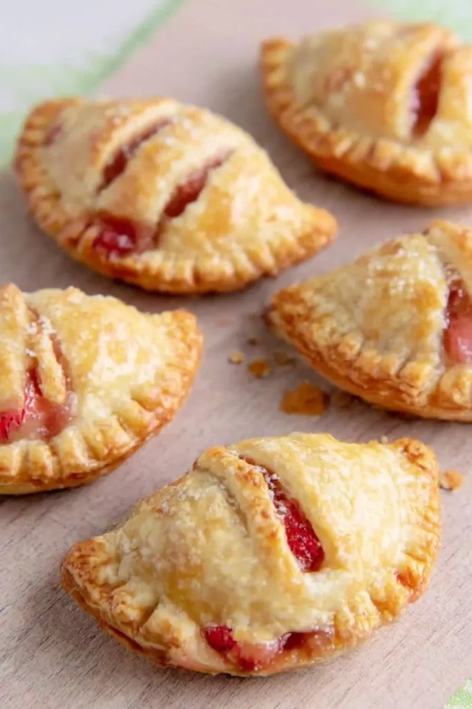 Baby Strawberry and Honey Pies Recipe