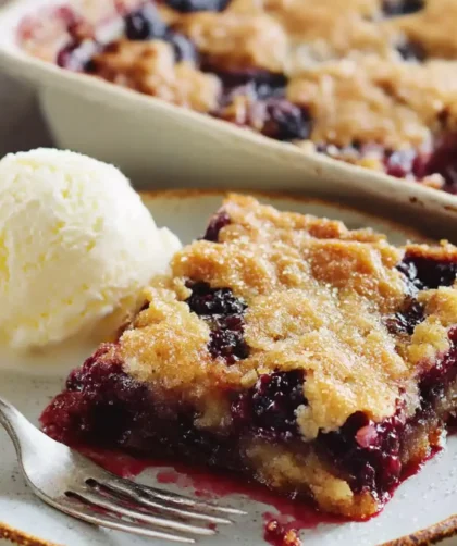 Blackberry Cobbler Recipe