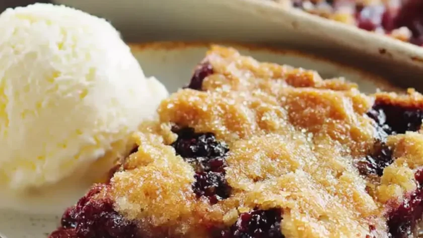 Blackberry Cobbler Recipe