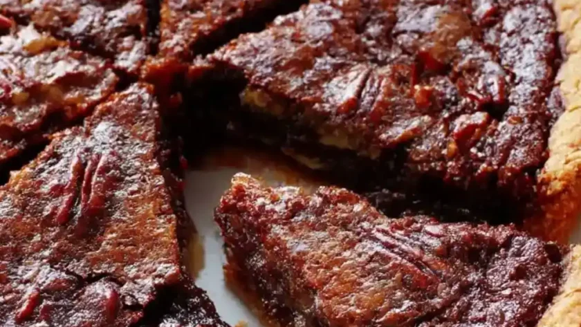 Bourbon and Chocolate Pecan Pie Recipe
