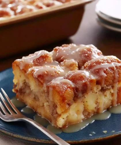 Cake Doughnut Bread Pudding Recipe