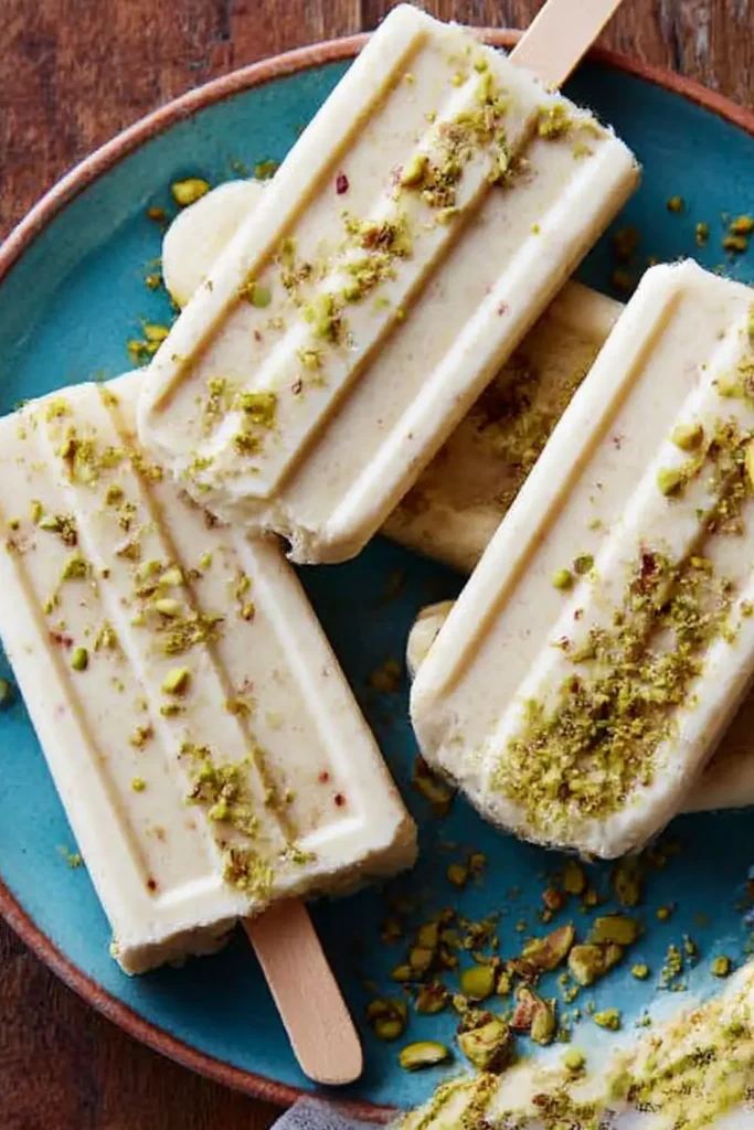 Creamy Pistachio Pops Recipe