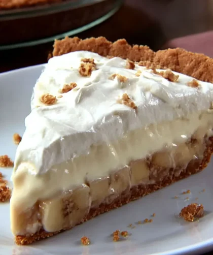 Double Banana Cream Pie Recipe