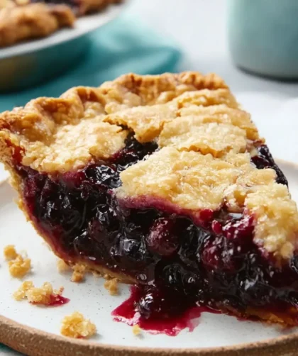 Easy Blueberry Pie Recipe