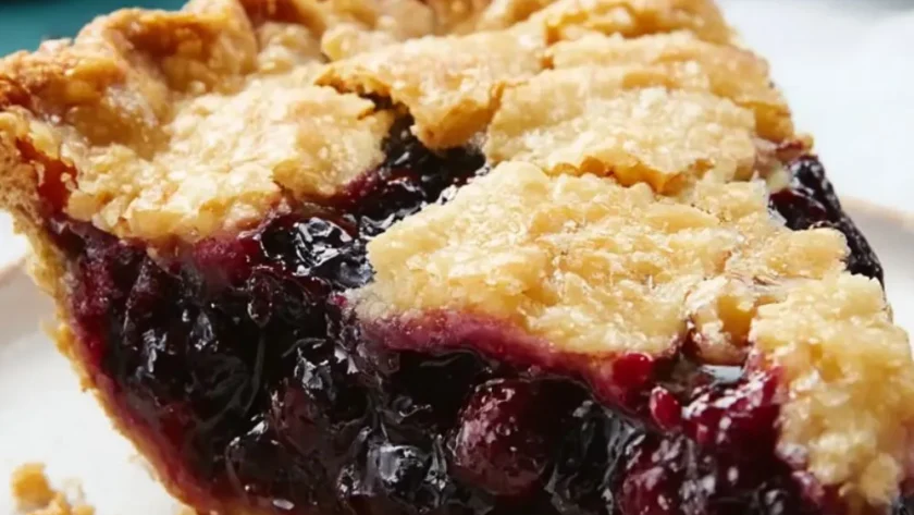 Easy Blueberry Pie Recipe