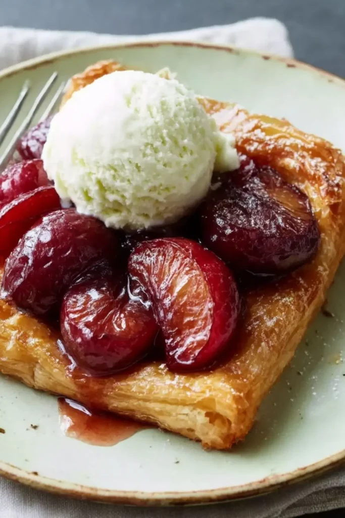 Easy Plum Tart Recipe