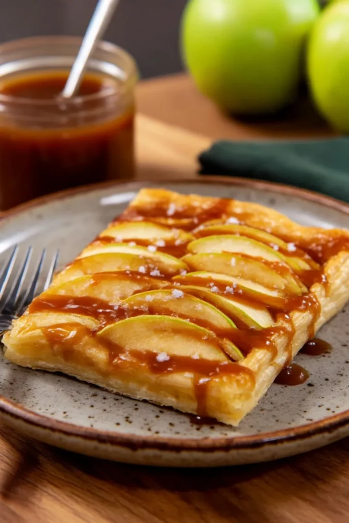 Easy Salted Caramel Apple Tart Recipe