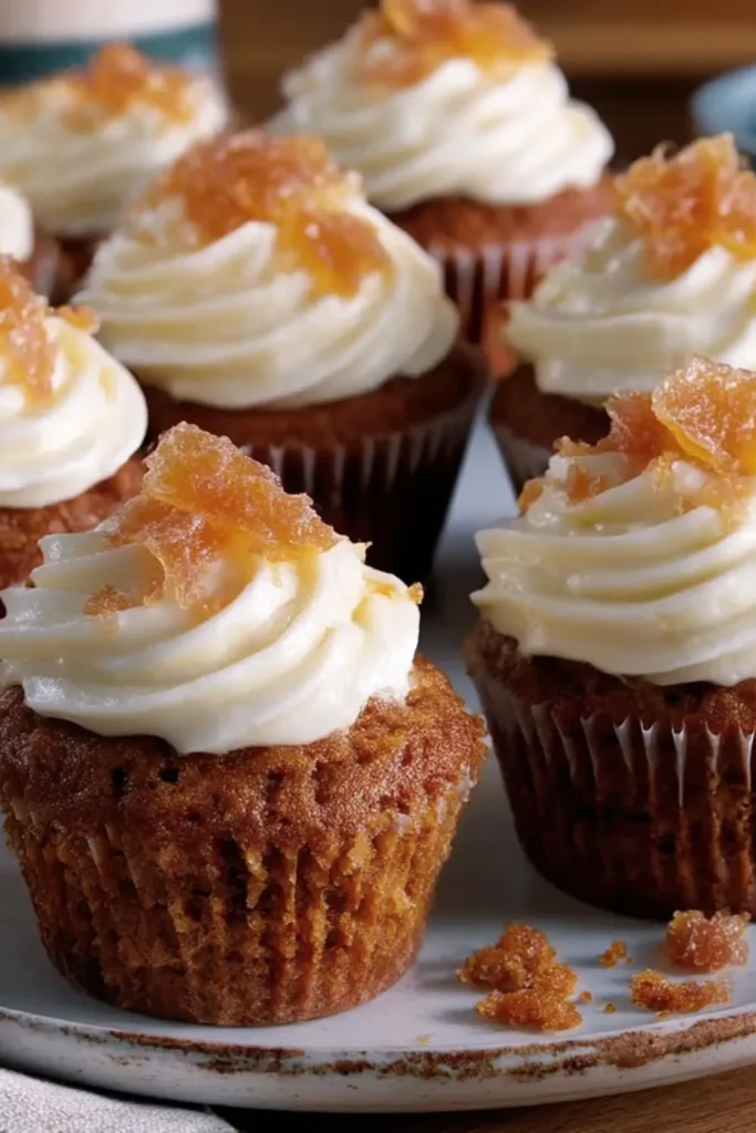 Five Spice Pineapple Carrot Cupcakes Recipe