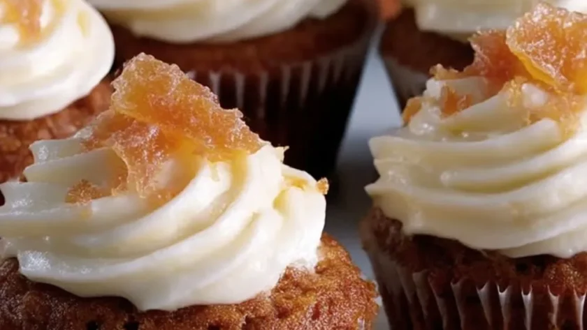 Five Spice Pineapple Carrot Cupcakes Recipe