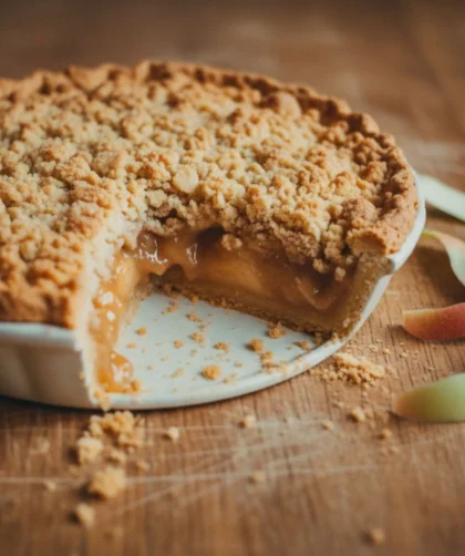 Apple Crumb Pie