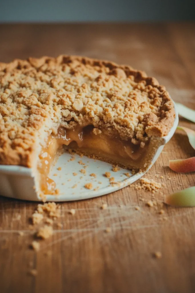 Apple Crumb Pie