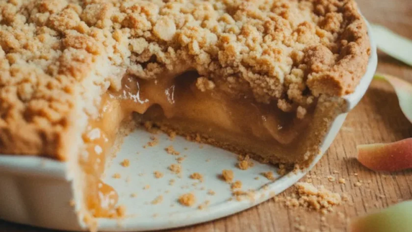 Apple Crumb Pie