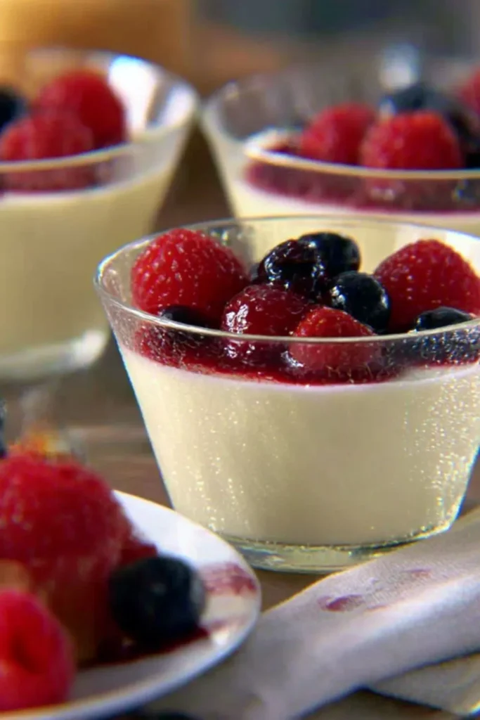 Panna Cotta with Fresh Berries Recipe