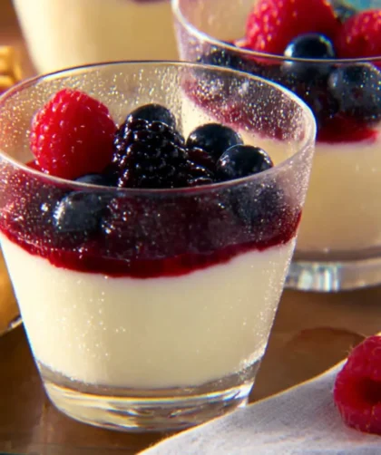 Panna Cotta with Fresh Berries Recipe