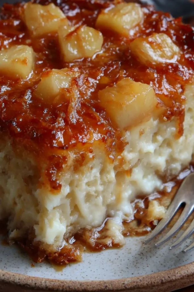 Pineapple Haupia (Coconut Pudding Dessert) Recipe