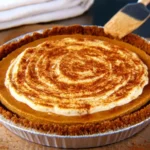 Pumpkin Banana Mousse Tart Recipe