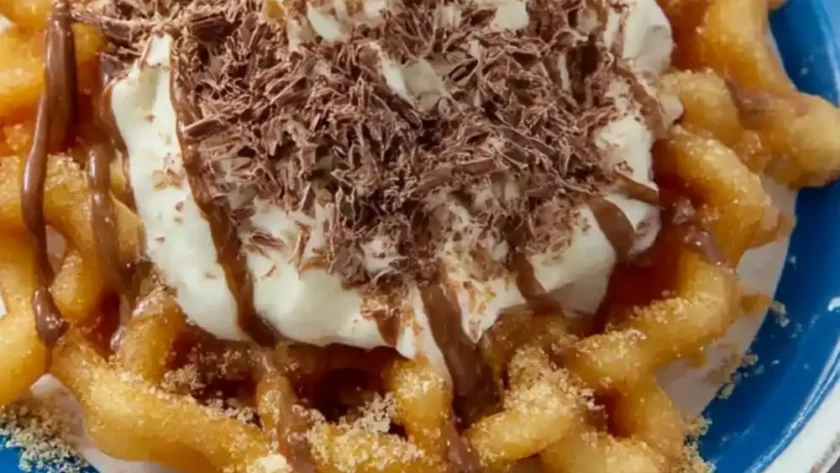 Sunny's Easy S'mores Funnel Cake Recipe
