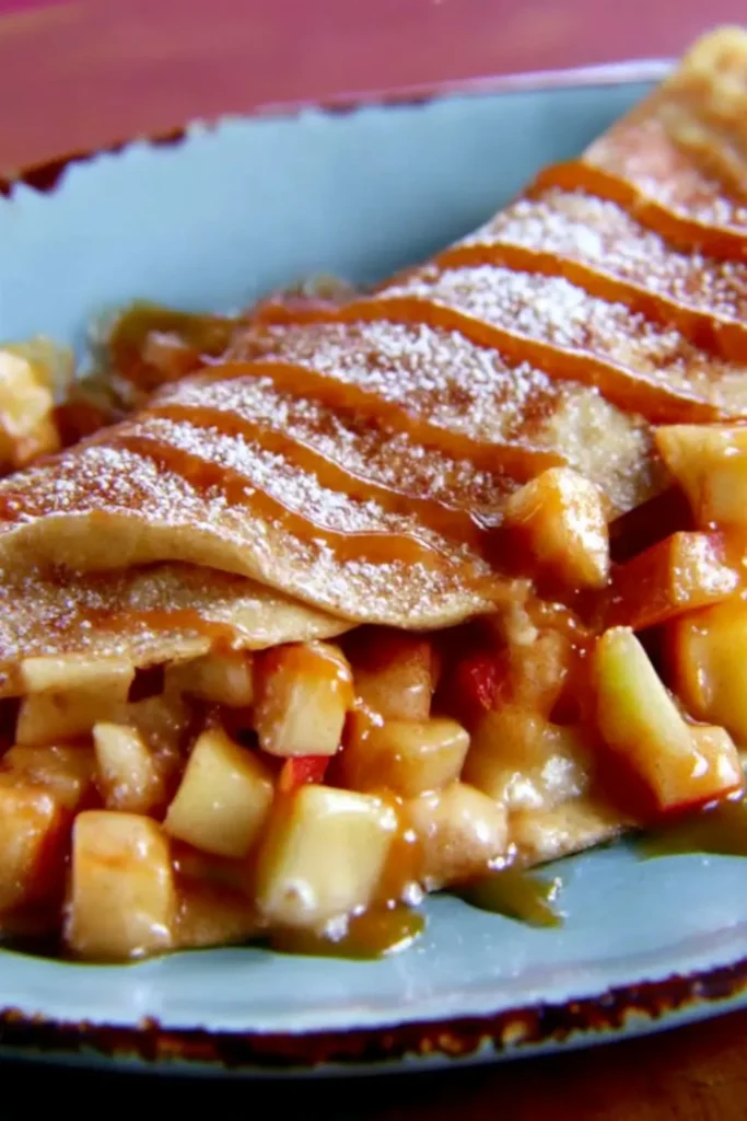 Super-Simple Apple-Cinnamon Dessert Crepes Recipe