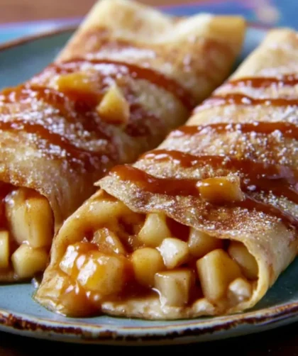 Super-Simple Apple-Cinnamon Dessert Crepes Recipe