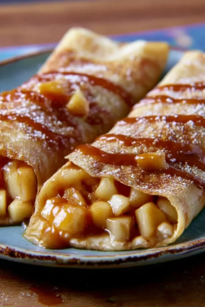 Super-Simple Apple-Cinnamon Dessert Crepes Recipe