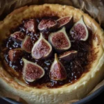 Fig Basque Cheesecake