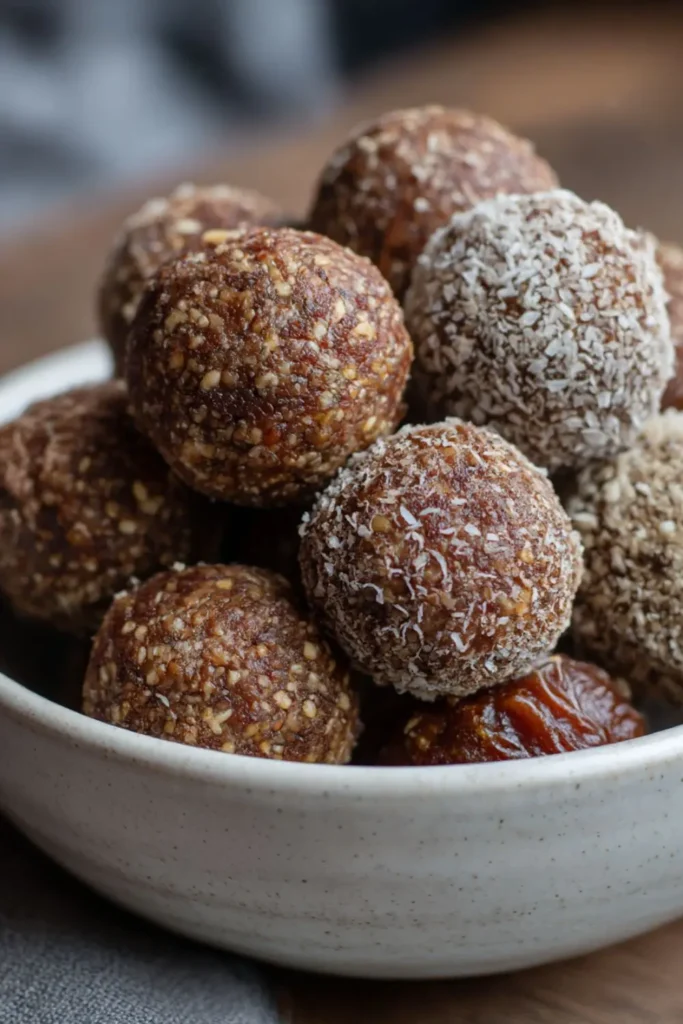 Fig and Date Energy Balls