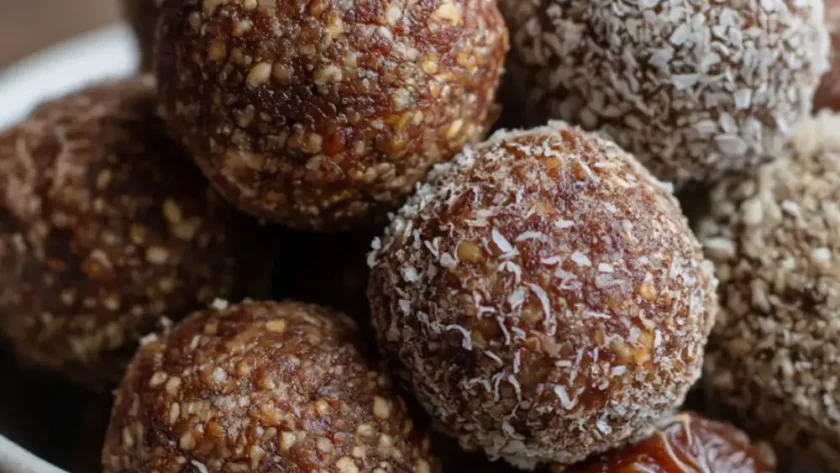Fig and Date Energy Balls