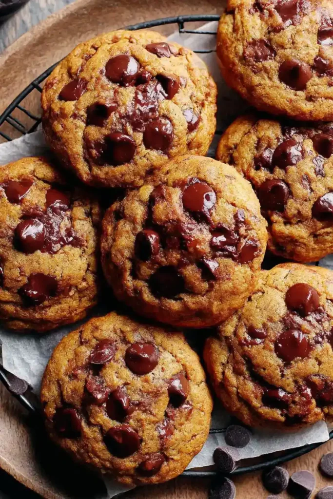 Pumpkin Chocolate Chip Cookies